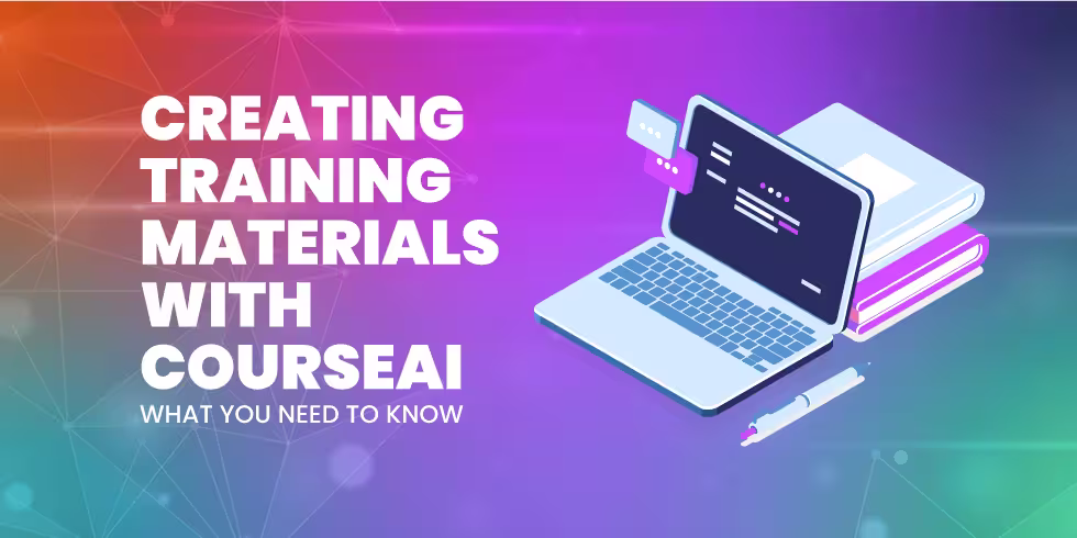 Creating Training Materials with CourseAI
