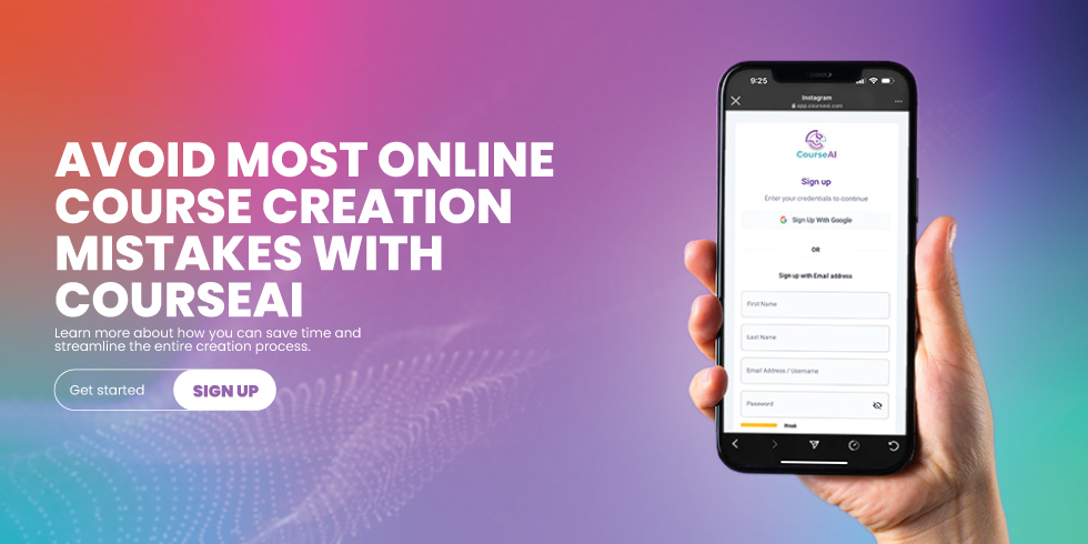Avoid online course creation mistakes with CourseAI