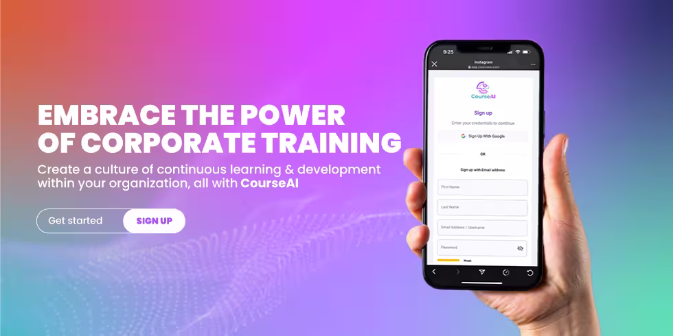 Corporate training conclusion - CourseAI
