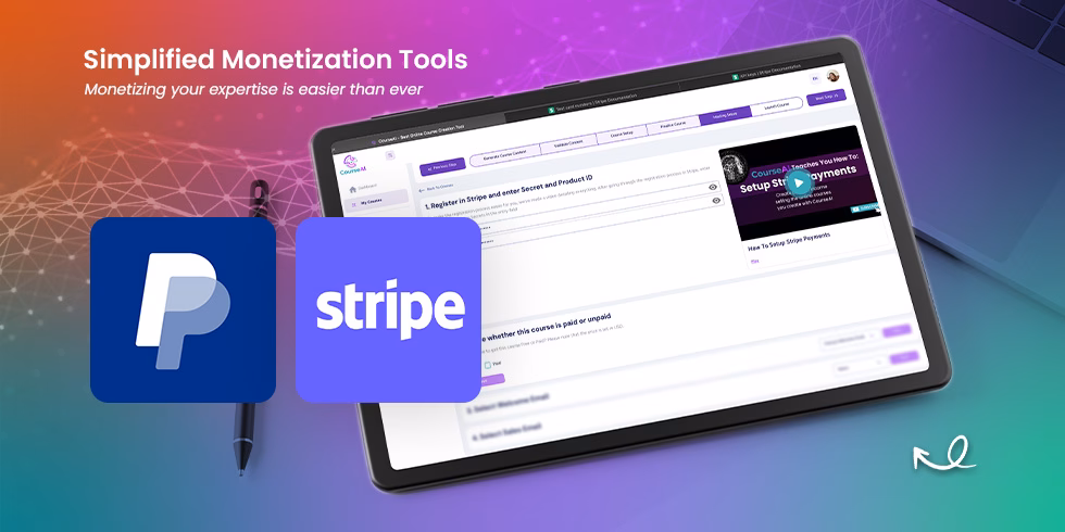 CourseAI 2.0 monetization tools
