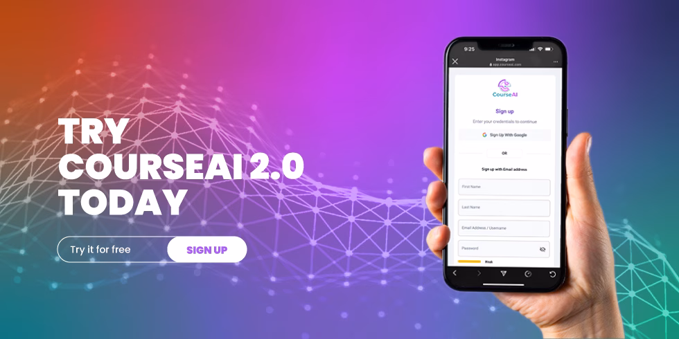 Try CourseAI 2.0 today