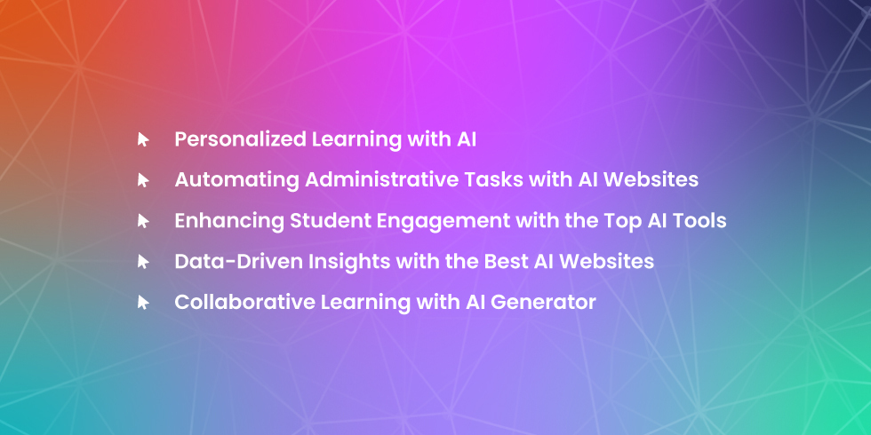 Personalized learning with AI for teachers