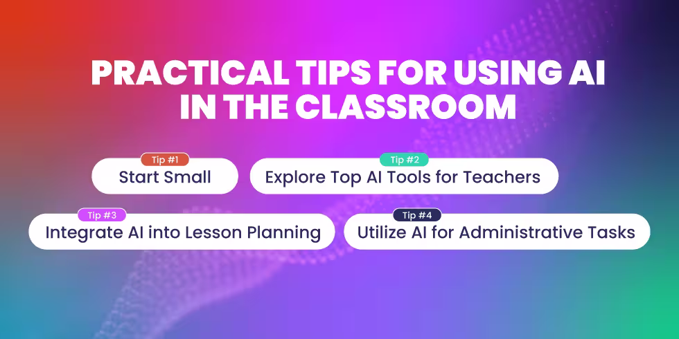 Practical tips for integrating AI into the classroom