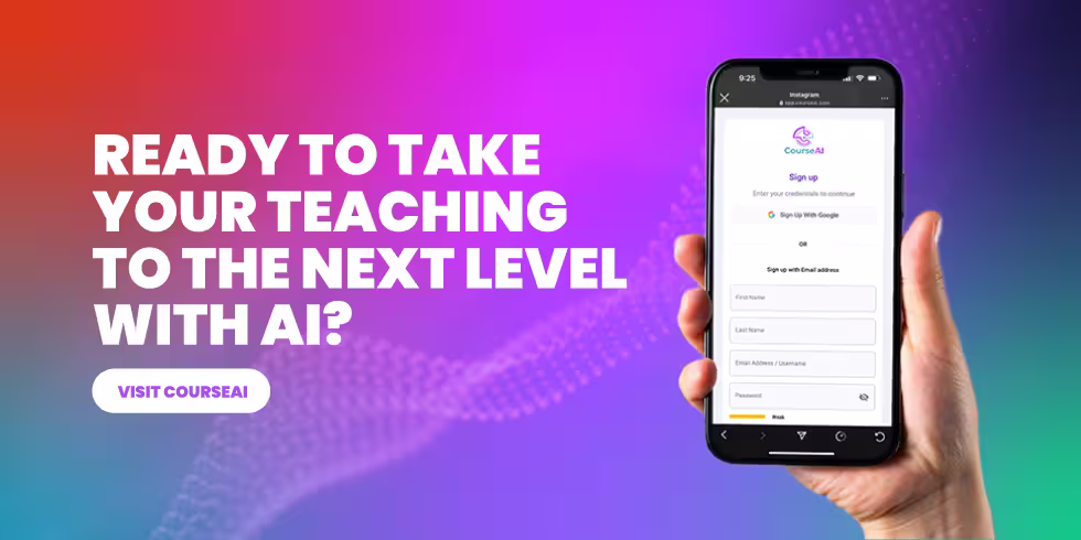 Start your AI journey in education with CourseAI