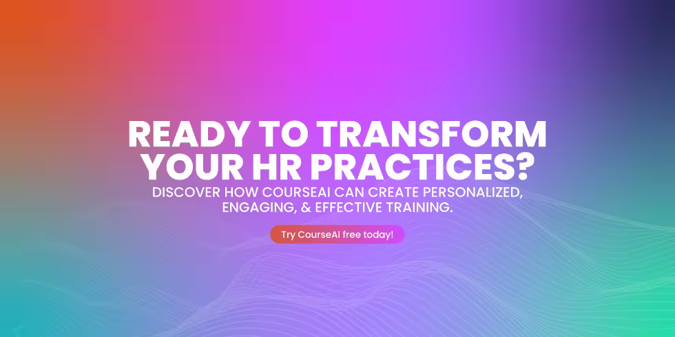 Transform HR practices with CourseAI