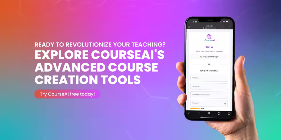 Transform education with CourseAI course creation tools