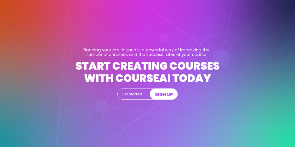 Launch your online course successfully with CourseAI