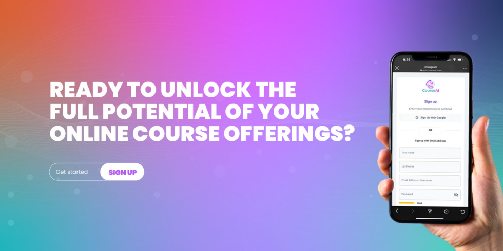 Unlock the potential of your online course offerings with CourseAI